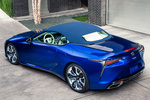 Lexus LC LC 500 Gama LC Descapotable Descapotable Structural Blue Exterior Cenital-Lateral-Posterior 2 puertas