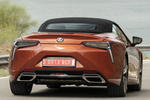 Lexus LC LC 500 Gama LC Descapotable Descapotable Blazing Carnelian Exterior Posterior-Lateral 2 puertas