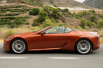 Lexus LC LC 500 Gama LC Descapotable Descapotable Blazing Carnelian Exterior Lateral 2 puertas