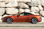 Lexus LC LC 500 Gama LC Descapotable Descapotable Blazing Carnelian Exterior Lateral 2 puertas