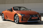 Lexus LC LC 500 Gama LC Descapotable Descapotable Blazing Carnelian Exterior Lateral-Frontal 2 puertas