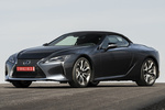 Lexus LC LC 500 Gama LC Descapotable Descapotable Gris oscuro Exterior Frontal-Lateral 2 puertas