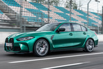 BMW Serie 3 M3 Competition M3 Competition Turismo Verde Isla de Man Exterior Frontal-Lateral 4 puertas