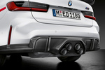 BMW Serie 3 M3 Competition con M Performance Parts M3 Competition con M Performance Parts Turismo Alpinweiss Exterior Posterior 4 puertas