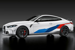 BMW Serie 4 M4 Competition Coup&eacute; con M Performance Parts M4 Competition Coup&eacute; con M Performance Parts Coup&eacute; Alpinweiss Exterior Lateral 2 puertas