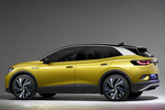 Volkswagen ID.4 150 kW (204 CV) 77 kWh 1st Max Todo terreno Honey Yellow Metalizado Negro Exterior Lateral 5 puertas