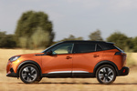 Peugeot 2008 PureTech 130 S/S GT Line Todo terreno Naranja Fusi&oacute;n Exterior Lateral 5 puertas