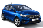 Dacia Sandero Gama Sandero Comfort Turismo Azul Rayo Exterior Lateral-Frontal 5 puertas