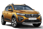 Dacia Sandero Gama Sandero Stepway Comfort Stepway Turismo Naranja Atacama Exterior Lateral-Frontal 5 puertas