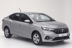 Dacia Logan 74 kW (100 CV) ECO-G Comfort Turismo Gris Highland Exterior Lateral-Frontal 4 puertas
