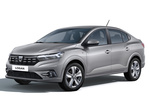 Dacia Logan 74 kW (100 CV) ECO-G Comfort Turismo Gris Highland Exterior Frontal-Lateral 4 puertas
