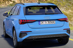 Audi A3 40 TFSIe 150 kW (204 CV) S tronic 6 vel. Sportback Black line edition Turismo Azul Turbo Exterior Lateral-Posterior 5 puertas