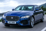 Jaguar XF Gama XF R-Dynamic Turismo Azul Bluefire Exterior Frontal-Lateral 4 puertas