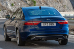 Jaguar XF Gama XF R-Dynamic Turismo Azul Bluefire Exterior Lateral-Posterior 4 puertas