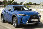Lexus UX 300e Electric Electric Luxury Todo terreno Azul Zafiro Exterior Lateral-Frontal 5 puertas