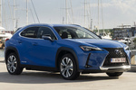 Lexus UX 300e Electric Electric Luxury Todo terreno Azul Zafiro Exterior Lateral-Frontal 5 puertas