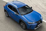 Lexus UX 300e Electric Electric Luxury Todo terreno Azul Zafiro Exterior Cenital-Lateral-Frontal 5 puertas