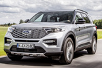 Ford Explorer 3.0 PHEV AWD Platinium Todo terreno Plata Iconic Exterior Frontal-Lateral 5 puertas