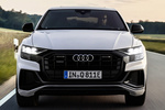 Audi Q8 60 TFSIe quattro tiptronic 340 kW (462 CV) Black line edition TFSIe Todo terreno Blanco Glaciar metalizado Exterior Frontal 5 puertas