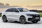 Audi Q8 60 TFSIe quattro tiptronic 340 kW (462 CV) Black line edition TFSIe Todo terreno Blanco Glaciar metalizado Exterior Lateral-Frontal 5 puertas