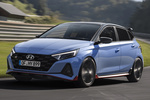 Hyundai i20 N N Turismo Performance Blue Exterior Frontal-Lateral 5 puertas