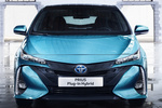 Toyota Prius Gama Plug-In Hybrid Solar Turismo Azul Ipanema Exterior Frontal 5 puertas