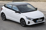Hyundai i20 1.0 T-GDi 73,5 kW (100 CV) 48V Tecno Turismo Polar White Exterior Cenital-Lateral-Frontal 5 puertas