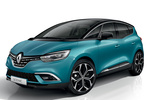 Renault Scenic Gama Sc&eacute;nic Intens (con pack techo panor&aacute;mico) Monovolumen Azul C&eacute;ladon con techo Negro Exterior Frontal-Cenital 5 puertas