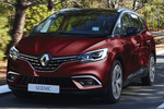 Renault Scenic Gama Grand Sc&eacute;nic Intens (con pack techo panor&aacute;mico) Monovolumen Rojo carm&iacute;n Exterior Frontal-Lateral 5 puertas
