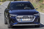 Audi e-tron Sportback 55 quattro Sportback S line Todo terreno Azul Navarra metalizado Exterior Lateral-Frontal 5 puertas