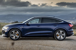Audi e-tron Sportback 55 quattro Sportback S line Todo terreno Azul Navarra metalizado Exterior Lateral 5 puertas