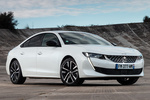 Peugeot 508 Hybrid 225 e-EAT8 Hybrid GT Turismo Blanco Nacarado Exterior Lateral-Frontal 5 puertas