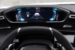 Peugeot 508 Hybrid 225 e-EAT8 Hybrid GT Turismo Interior Informaci&oacute;n proyectada parabrisas 5 puertas