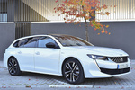 Peugeot 508 SW Hybrid 225 e-EAT8 SW Hybrid GT Turismo Blanco Nacarado Exterior Lateral-Frontal 5 puertas