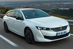 Peugeot 508 SW Hybrid 225 e-EAT8 SW Hybrid GT Turismo Blanco Nacarado Exterior Lateral-Frontal 5 puertas