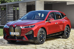 BMW iX xDrive50 Paquete deportivo Signature con Titanbronze Todo terreno Individual Aventurinrot Metalizado Exterior Frontal-Lateral 5 puertas