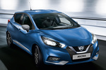 Nissan Micra Gama Micra N-Design Turismo Power Blue Exterior Lateral-Frontal 5 puertas