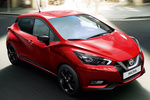 Nissan Micra Gama Micra N-Design Turismo Passion Red Exterior Lateral-Frontal 5 puertas