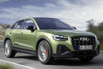 Audi Q2 SQ2 TFSI 221 kW (300 CV) quattro S tronic SQ2 Todo terreno Apple Green Metallic Exterior Lateral-Frontal 5 puertas