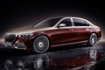Mercedes-Benz Clase S Maybach Clase S Maybach Clase S Turismo Designo Rubelit Red / Kalahari Gold Exterior Frontal-Lateral 4 puertas