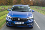 Dacia Sandero Gama Sandero Comfort con Media Display Pack Turismo Azul Rayo Exterior Frontal 5 puertas