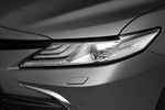 Toyota Camry Electric Hybrid Luxury Turismo Gris Metalizado Exterior Faro 4 puertas