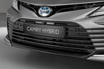 Toyota Camry Electric Hybrid Luxury Turismo Gris Metalizado Exterior Paragolpes 4 puertas