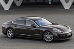 Porsche Panamera Panamera 4 Panamera 4 Turismo Truffle Brown Metallic Exterior Cenital-Lateral-Frontal 5 puertas