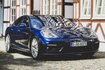 Porsche Panamera 4S E-Hybrid 4S E-Hybrid Turismo Azul Genti&aacute;n Metalizado Exterior Lateral-Frontal 5 puertas