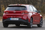 Hyundai i30 N Line N Line Turismo Engine Red Exterior Posterior-Lateral 5 puertas