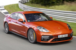 Porsche Panamera Turbo S Turbo S Turismo Papaya Metalizado Exterior Lateral-Frontal 5 puertas