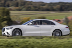Mercedes-Benz Clase S 500 4MATIC AMG Line Turismo Designo Diamond White Bright Exterior Lateral 4 puertas