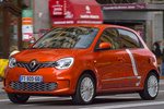 Renault Twingo 60 kW R80 Bater&iacute;a 20 kWh Electric SL Vibes Turismo Naranja Valencia Exterior Frontal-Lateral 5 puertas