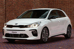 KIA Rio Gama Rio GT Line Turismo Clear White Exterior Frontal-Lateral 5 puertas